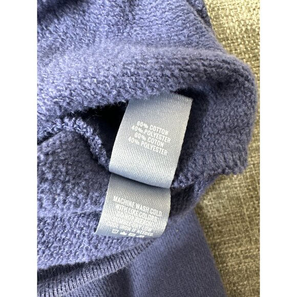 Aerie Womens Size Medium Blue Pullover Sweatshirt Long Sleeves Fleece - Picture 5 of 7